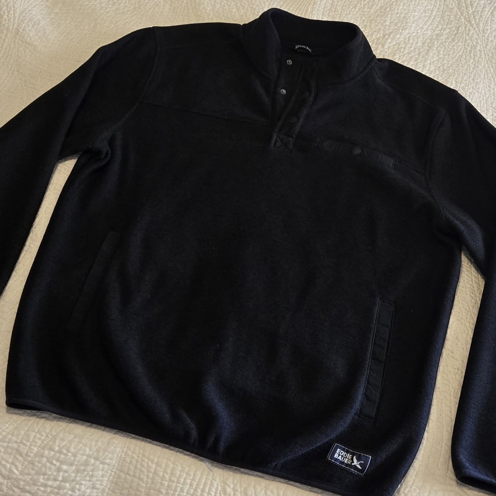 Eddie Bauer Quarter Snap Pullover